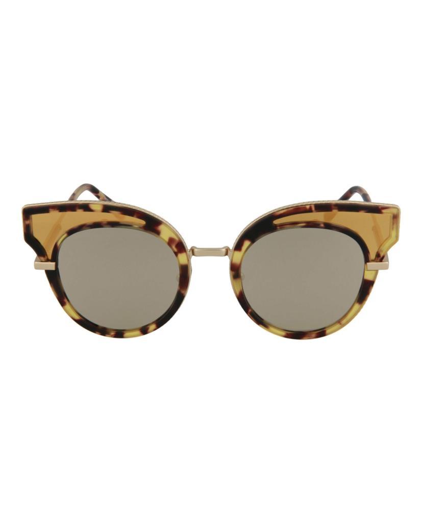 商品Bottega Veneta|Cat-Eye Metal Sunglasses,价格¥884,第1张图片