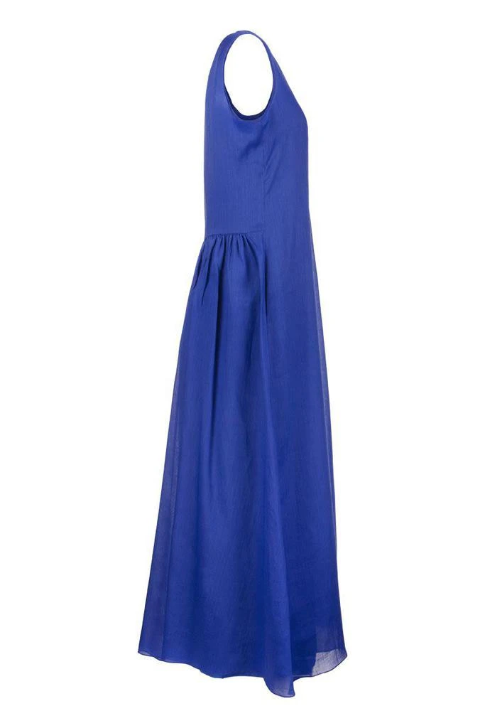 商品Max Mara|MAX MARA SAX - Ramiè gauze long Dress,价格¥1896,第3张图片详细描述