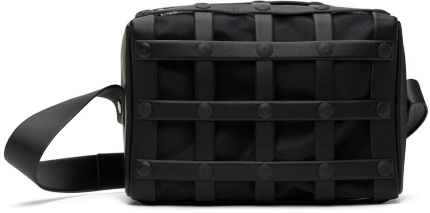 商品Issey Miyake|Black Spiral Grid Bag,价格¥5867,第1张图片