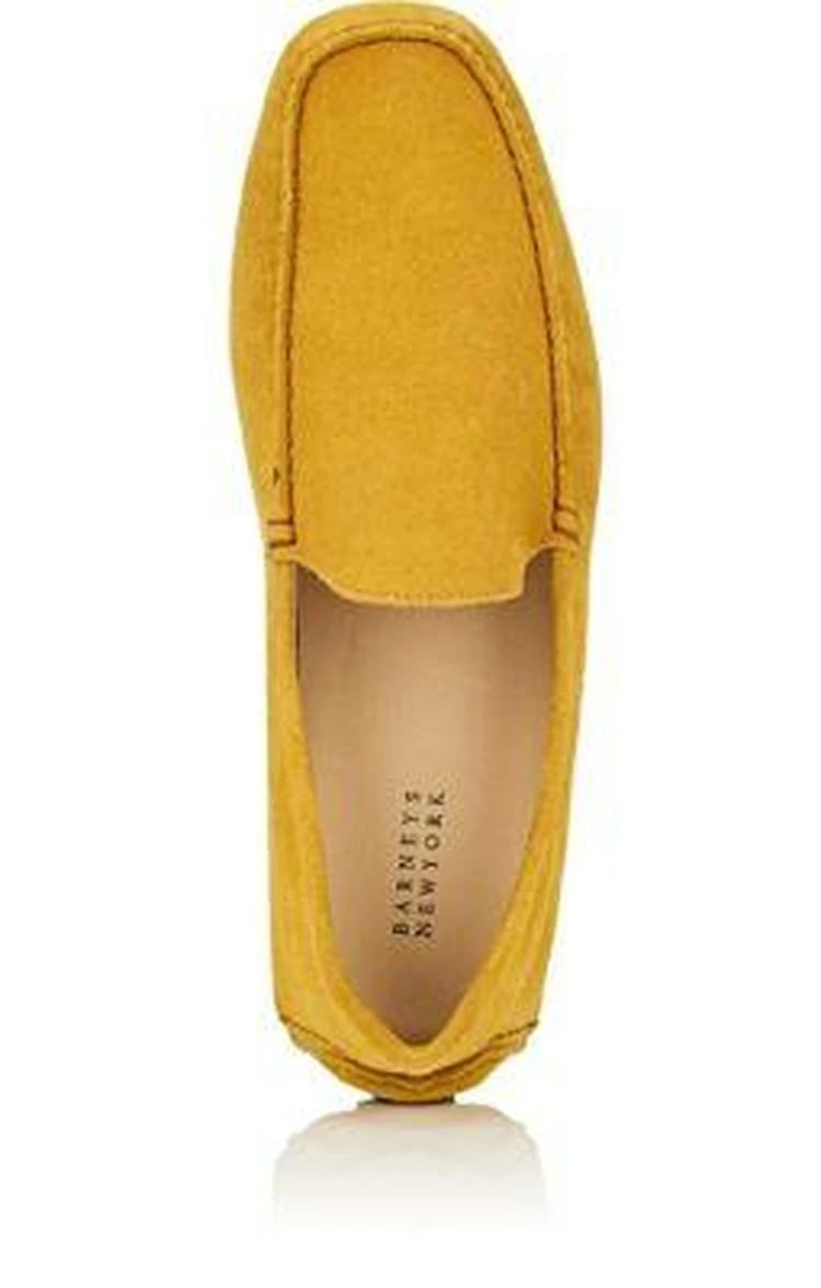 商品Barneys New York|Suede Venetian Drivers,价格¥952,第4张图片详细描述