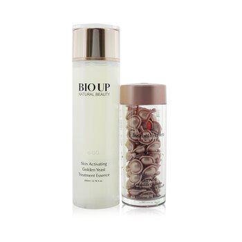 Ceramide Retinol Capsules With Natural Beauty Bio Up Treatment Essence商品第1张图片规格展示