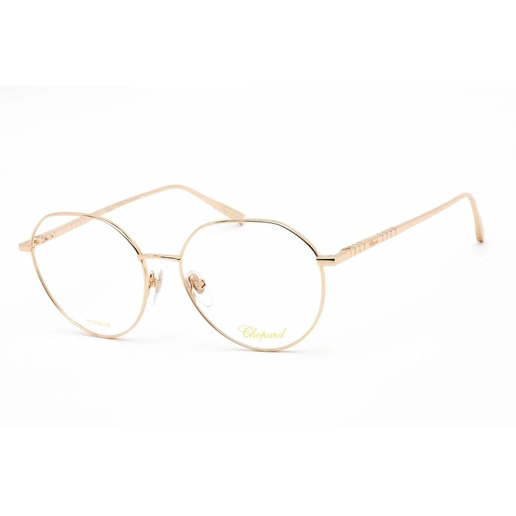 商品Chopard|Chopard Women's Eyeglasses - Shiny Rose Gold Metal Round Shape Frame | VCHF71M 0300,价格¥1429,第1张图片