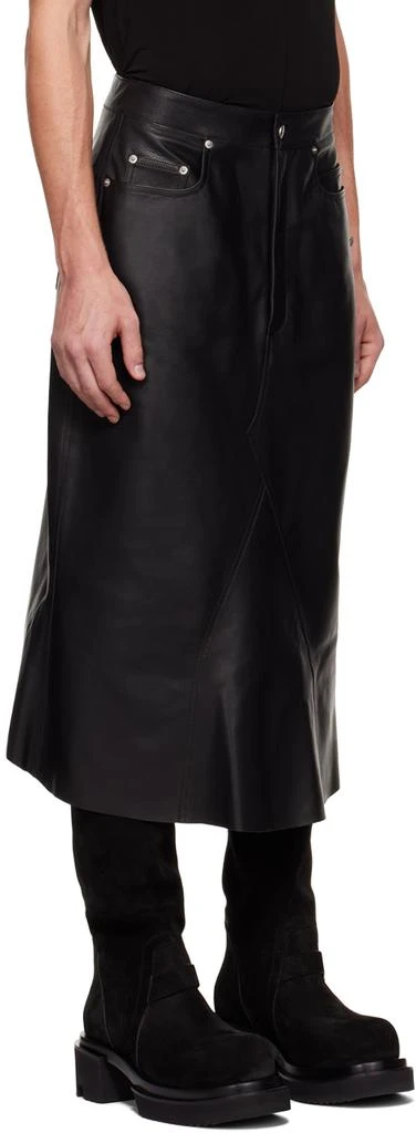 商品Rick Owens|Black Godet Midi Skirt,价格¥6908,第2张图片详细描述