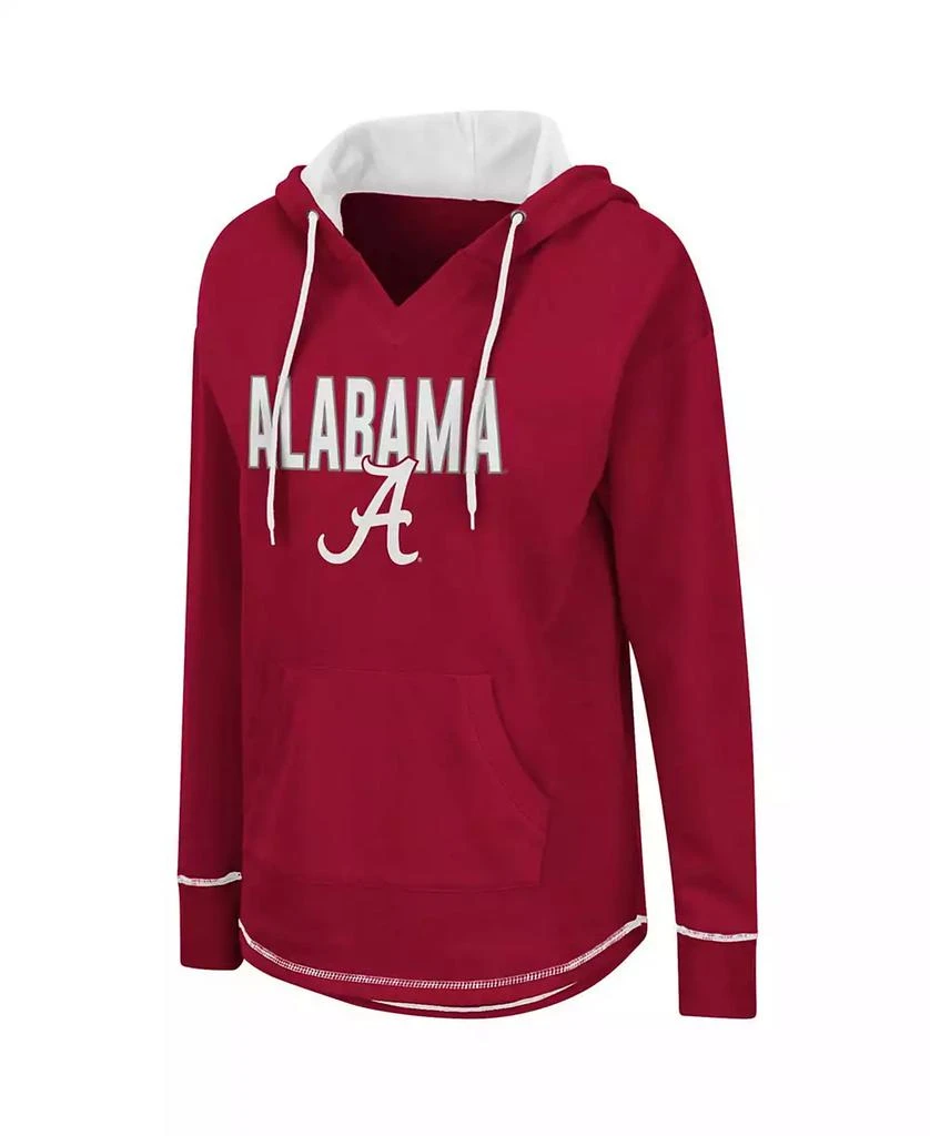 商品Colosseum|Women's Crimson Alabama Crimson Tide Tunic Pullover Hoodie,价格¥278,第2张图片详细描述