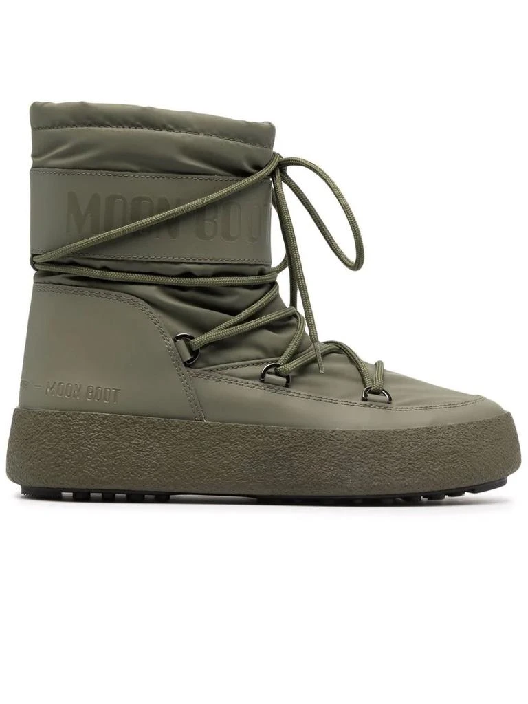 商品Moon Boot|Mtrack Tube Khaki Rubber Boots,价格¥1513,第1张图片