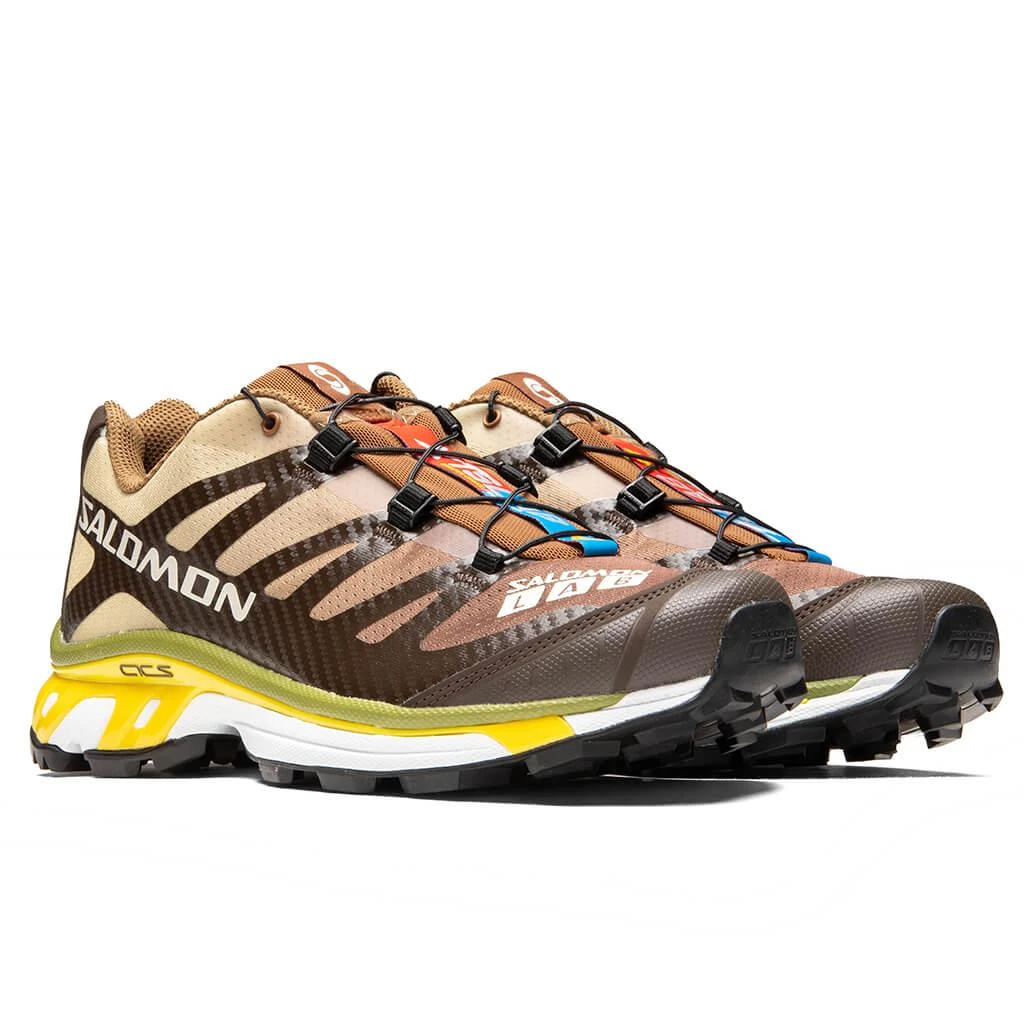 商品Salomon|Salomon XT-4 - Delicioso / Toffee / Empire Yellow,价格¥1663,第2张图片详细描述