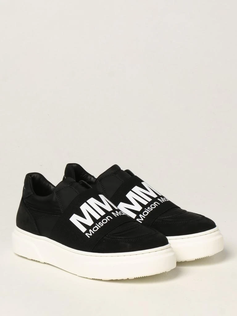 商品MAISON MARGIELA|MM6 Maison Margiela sneakers in nylon and suede,价格¥674,第2张图片详细描述