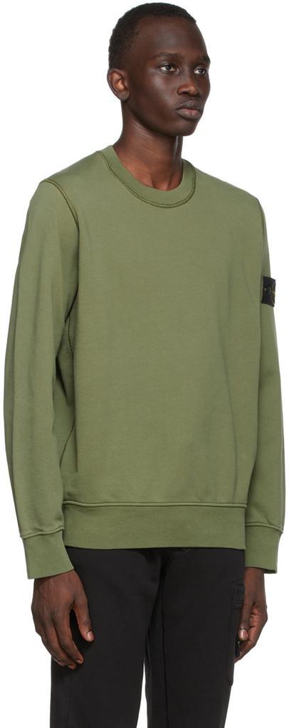 商品Stone Island|Green Classic Sweatshirt,价格¥2344,第4张图片详细描述