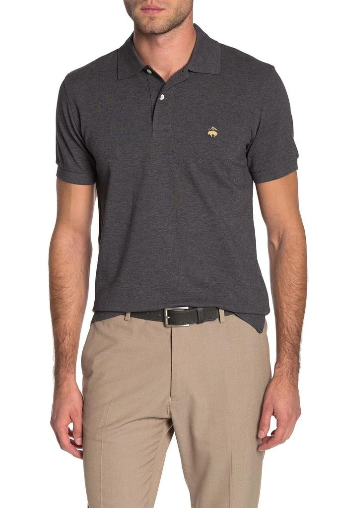 商品Brooks Brothers|布克兄弟纯色修身polo衫,价格¥292,第1张图片