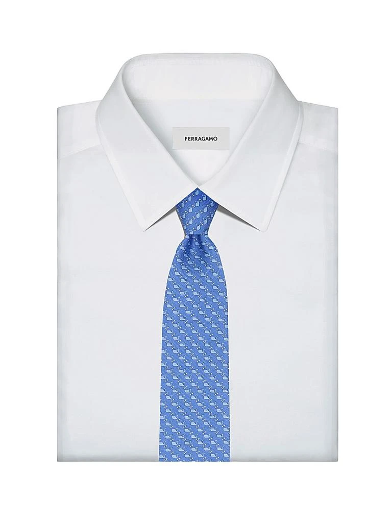 商品Salvatore Ferragamo|Alice Printed Silk Tie,价格¥1771,第2张图片详细描述