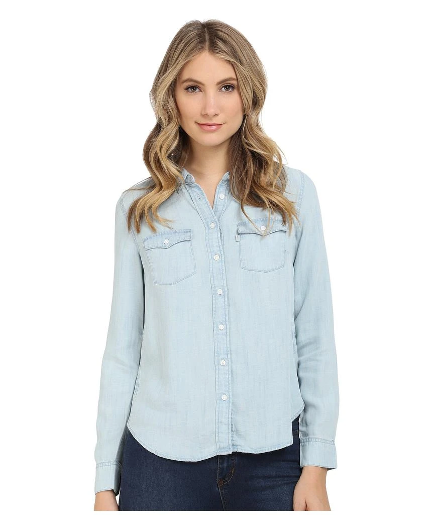 商品Levi's|Levi's® Womens Modern Western No Yoke牛仔衬衫,价格¥236,第1张图片