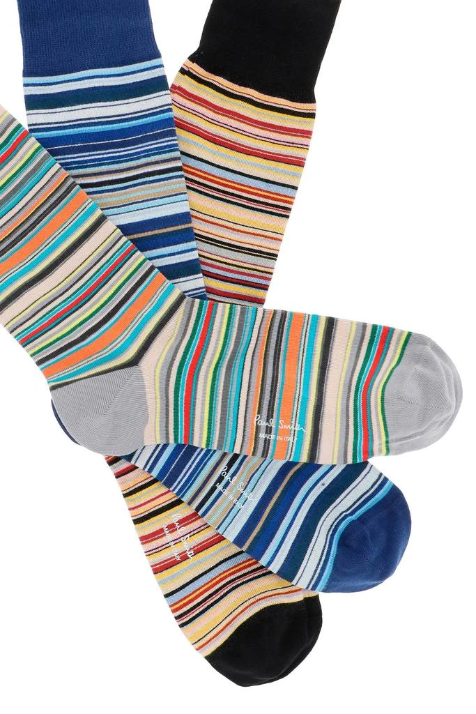 商品Paul Smith|Paul Smith Signature Stripe Socks,价格¥323,第3张图片详细描述