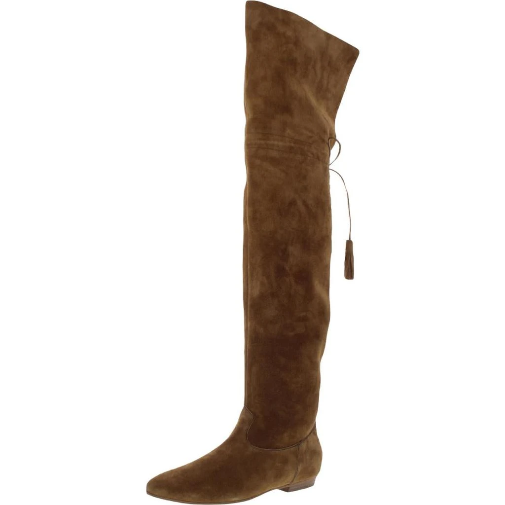 商品Celine|Celine Womens Chat Botte Suede Tall Over-The-Knee Boots,价格¥2137,第2张图片详细描述