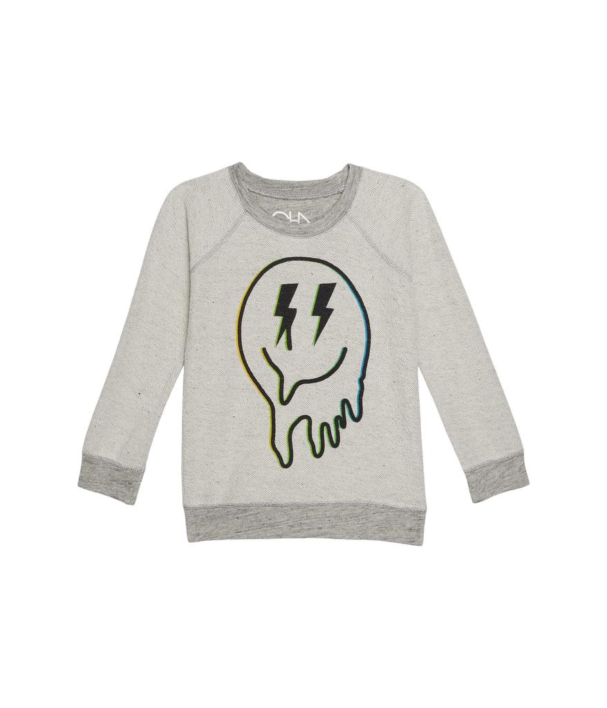 Drippy Smiles Cozy Knit Crew Neck (Little Kids/Big Kids)商品第1张图片规格展示