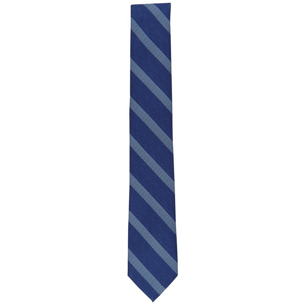 商品Bar III|Men's Mellini Skinny Textured Stripe Tie, Created for Macy's,价格¥163,第4张图片详细描述