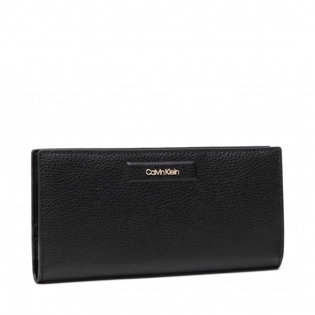 商品Calvin Klein|Portafoglio grande da donna CALVIN KLEINDressed Business Wallet K60K609189 BAXNovit,价格¥793,第1张图片