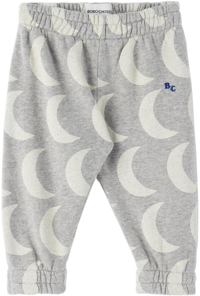 商品BOBO CHOSES|Baby Gray Moon Lounge Pants,价格¥365,第1张图片