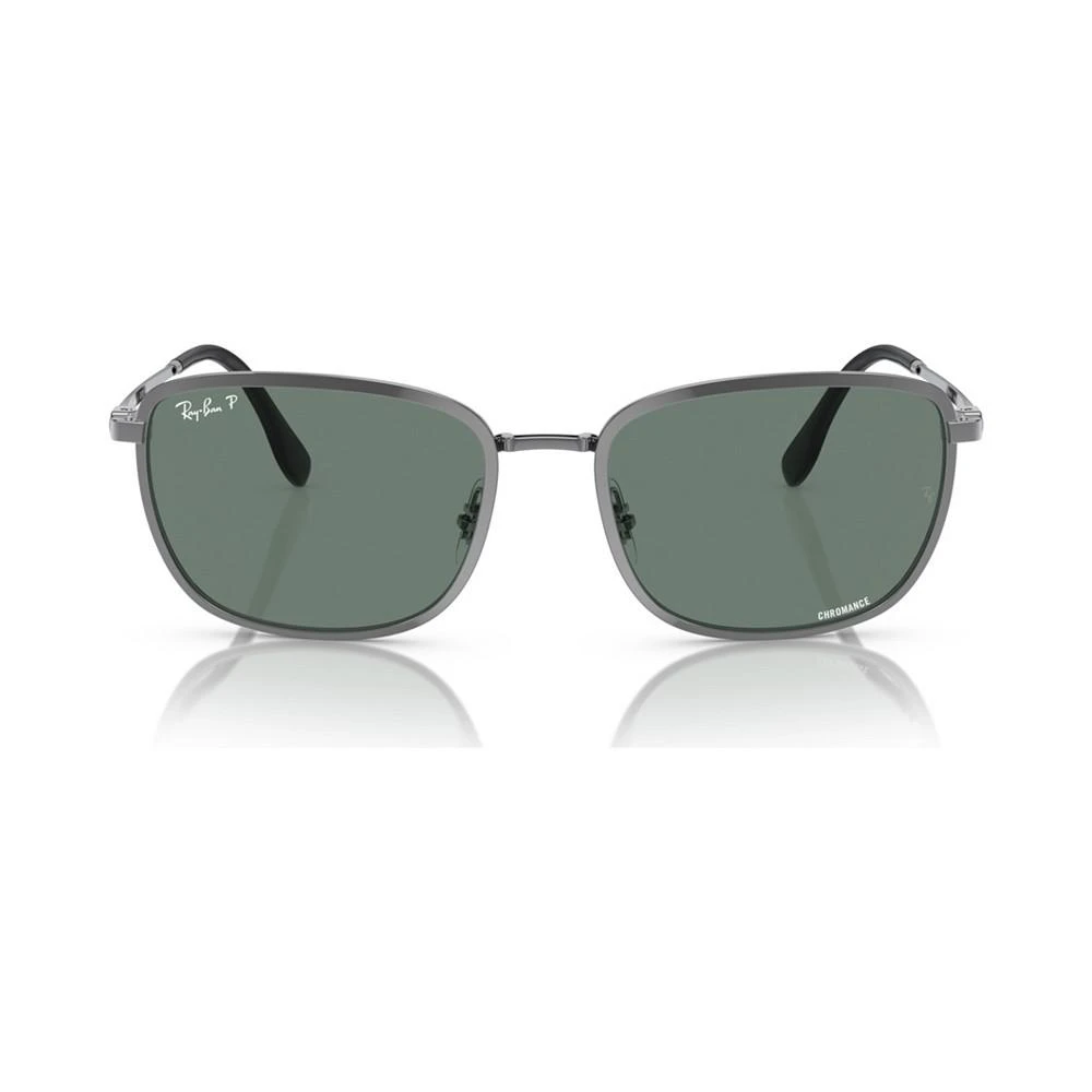 商品Ray-Ban|Men's Polarized Sunglasses, RB3705 Chromance,价格¥1908,第2张图片详细描述