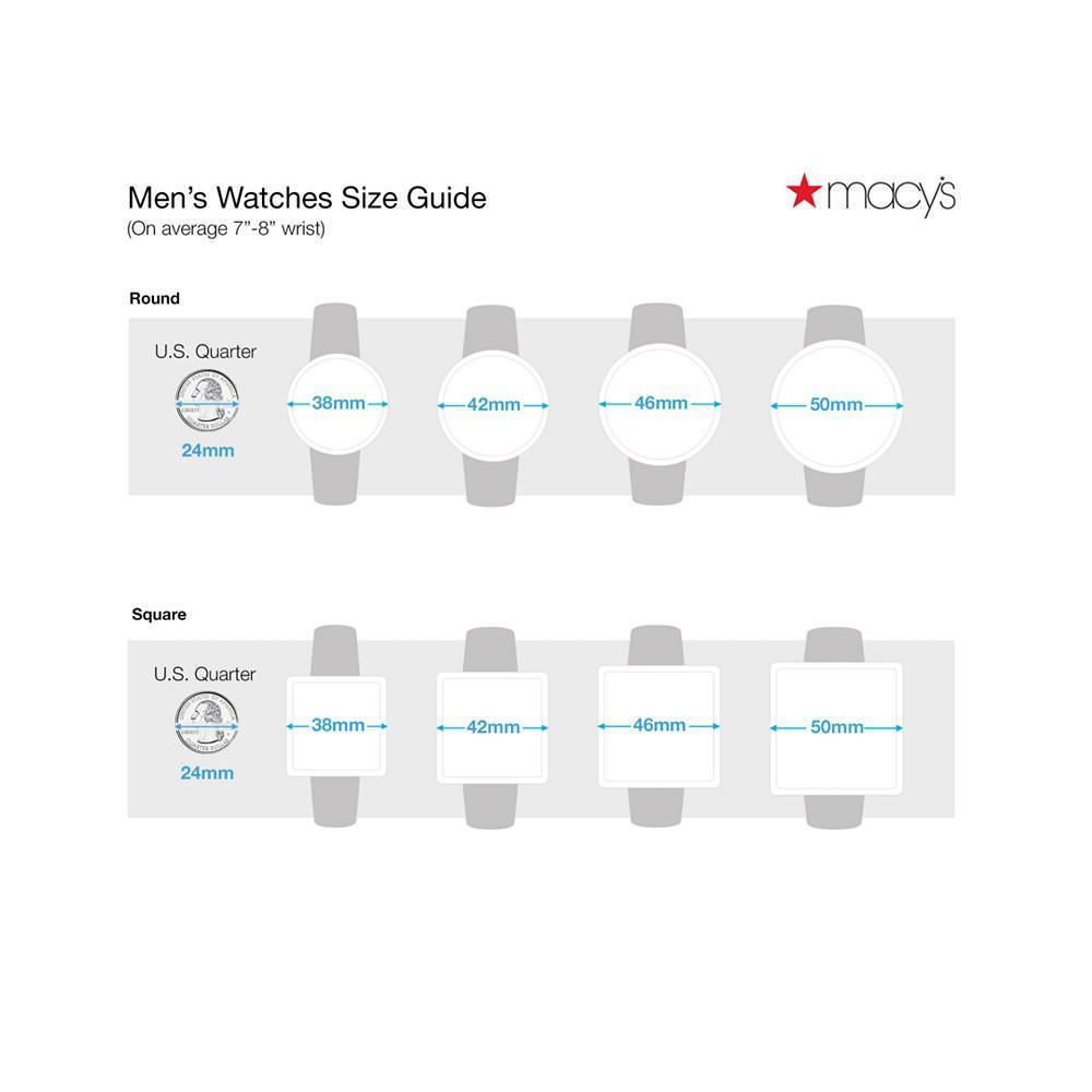 商品MIDO|Men's Swiss Automatic Multifort Black Leather Strap Watch 42mm,价格¥8471,第5张图片详细描述