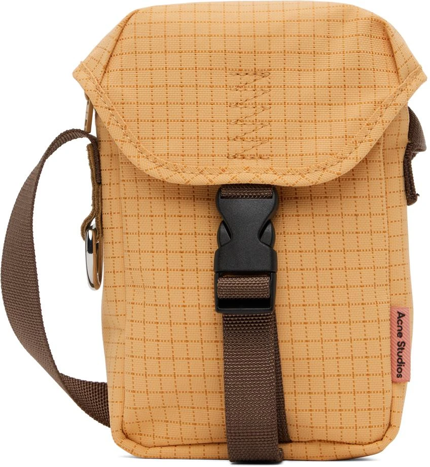商品Acne Studios|Yellow Mini Ripstop Bag,价格¥582,第1张图片