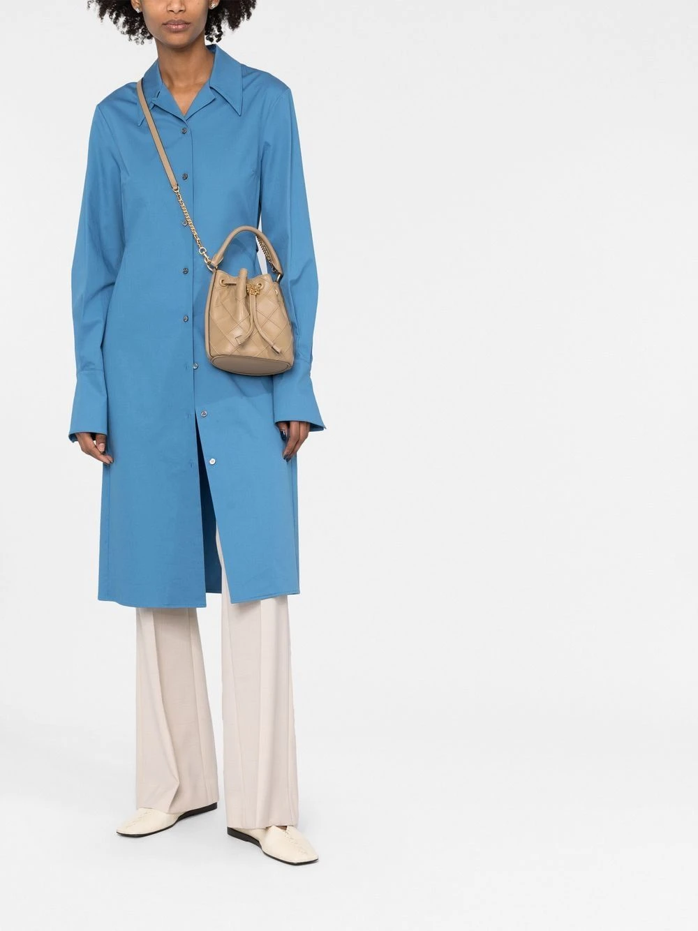 商品【商品预售7天】 Tory Burch|Tory Burch 女士手提包 142565200 米白色,价格¥3982,第3张图片详细描述