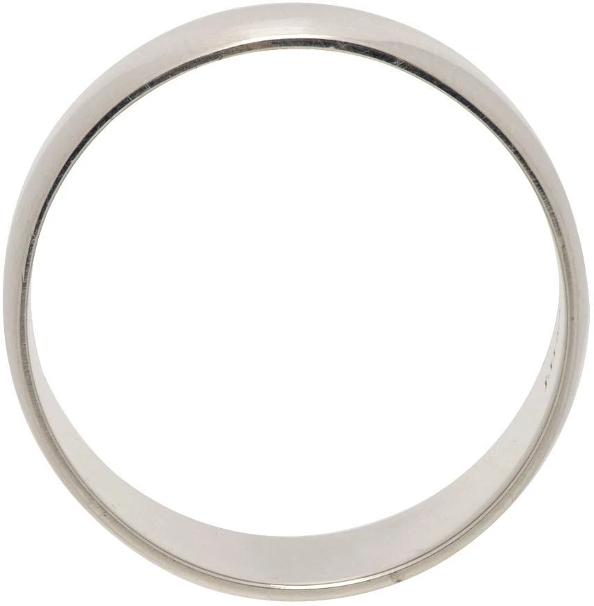 商品J.Hannah|Silver Cigar Band Ring,价格¥874,第2张图片详细描述