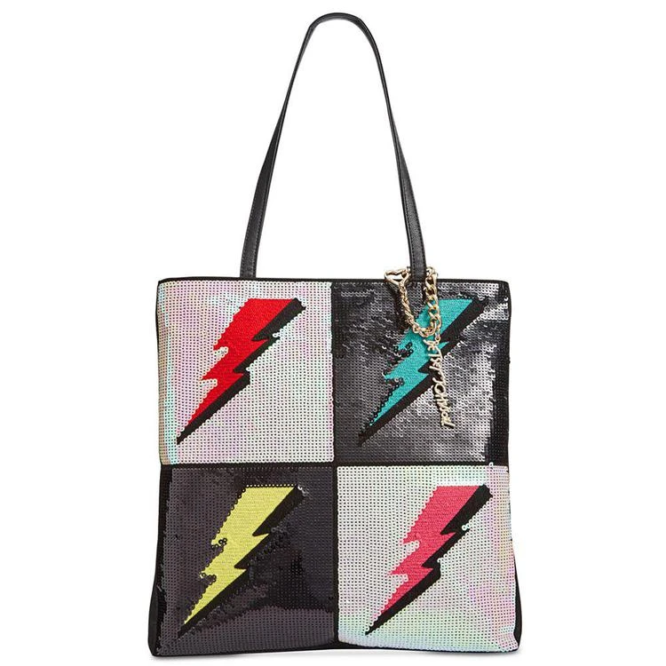 商品Betsey Johnson|Sequined Lightning Medium Tote,价格¥313,第1张图片