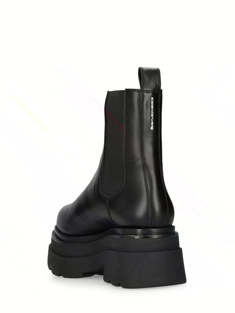 商品Alexander Wang|75mm Carter Platform Leather Ankle Boots,价格¥5129,第3张图片详细描述