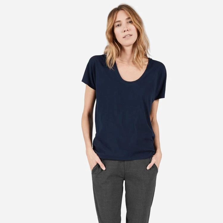 商品Everlane|纯棉U领T恤,价格¥104,第2张图片详细描述
