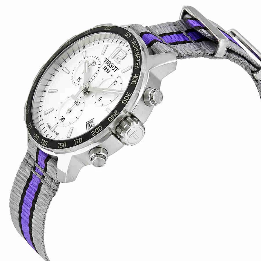 商品Tissot|Quickster Sacramento Kings Chronograph Men's Watch T0954171703735,价格¥1874,第2张图片详细描述