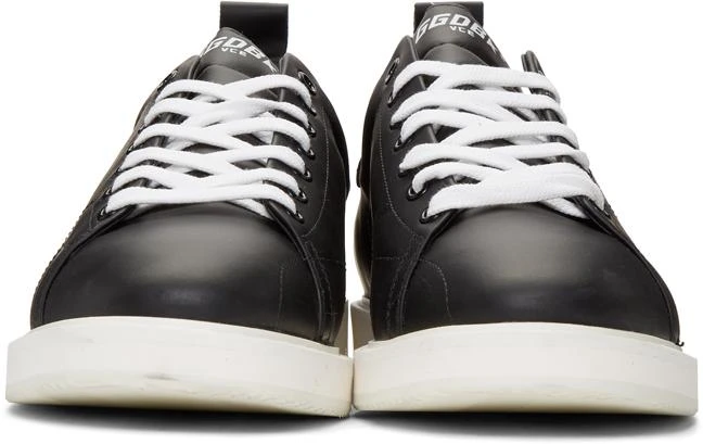 商品Golden Goose|Black & White Starter Sneakers,价格¥2430,第2张图片详细描述