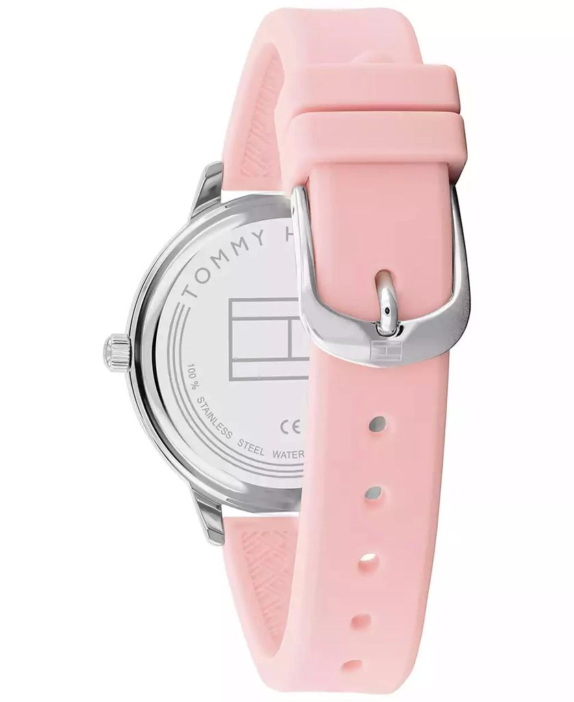 商品Tommy Hilfiger|Women's Pink Silicone Strap Watch 38mm,价格¥546,第3张图片详细描述