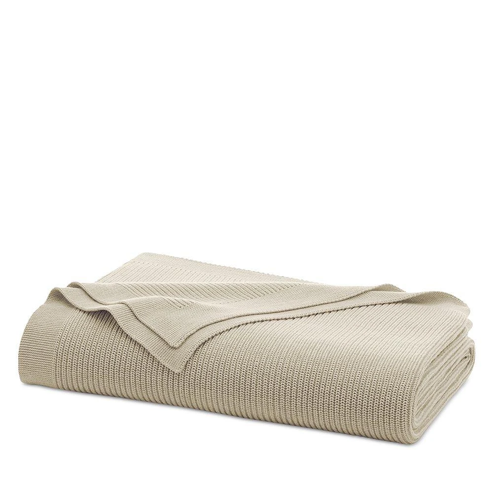 商品Boll & Branch|Ribbed Knit Throw Blanket, 50" x 70",价格¥1262,第1张图片详细描述