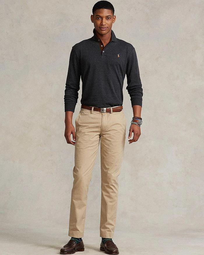 商品Ralph Lauren|Classic Fit Soft Cotton Long-Sleeve Polo Shirt,价格¥520,第2张图片详细描述