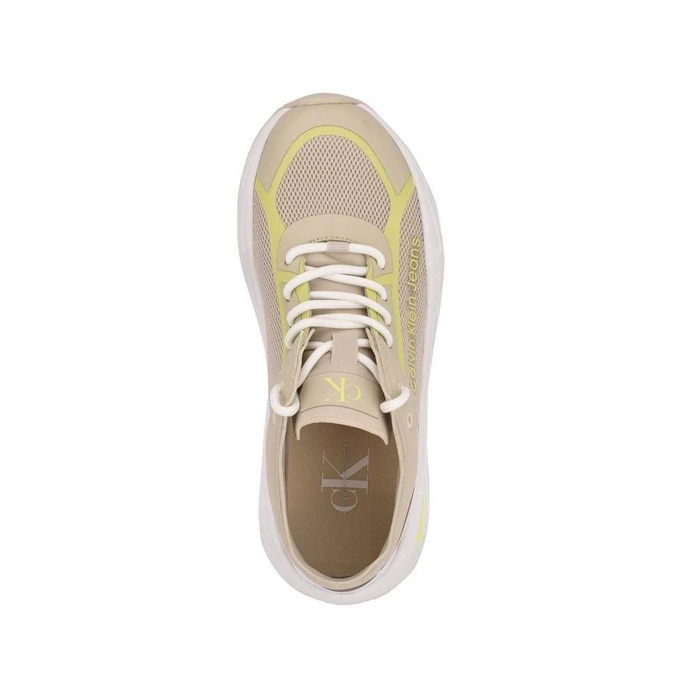 商品Calvin Klein|Women's Geila Logo Lace-Up Sneakers,价格¥490,第4张图片详细描述