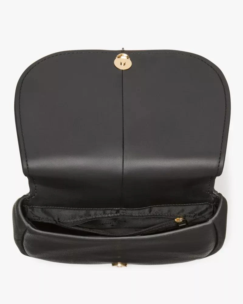 商品Kate Spade|Kayla Pebbled Leather Saddle Bag,价格¥847,第4张图片详细描述