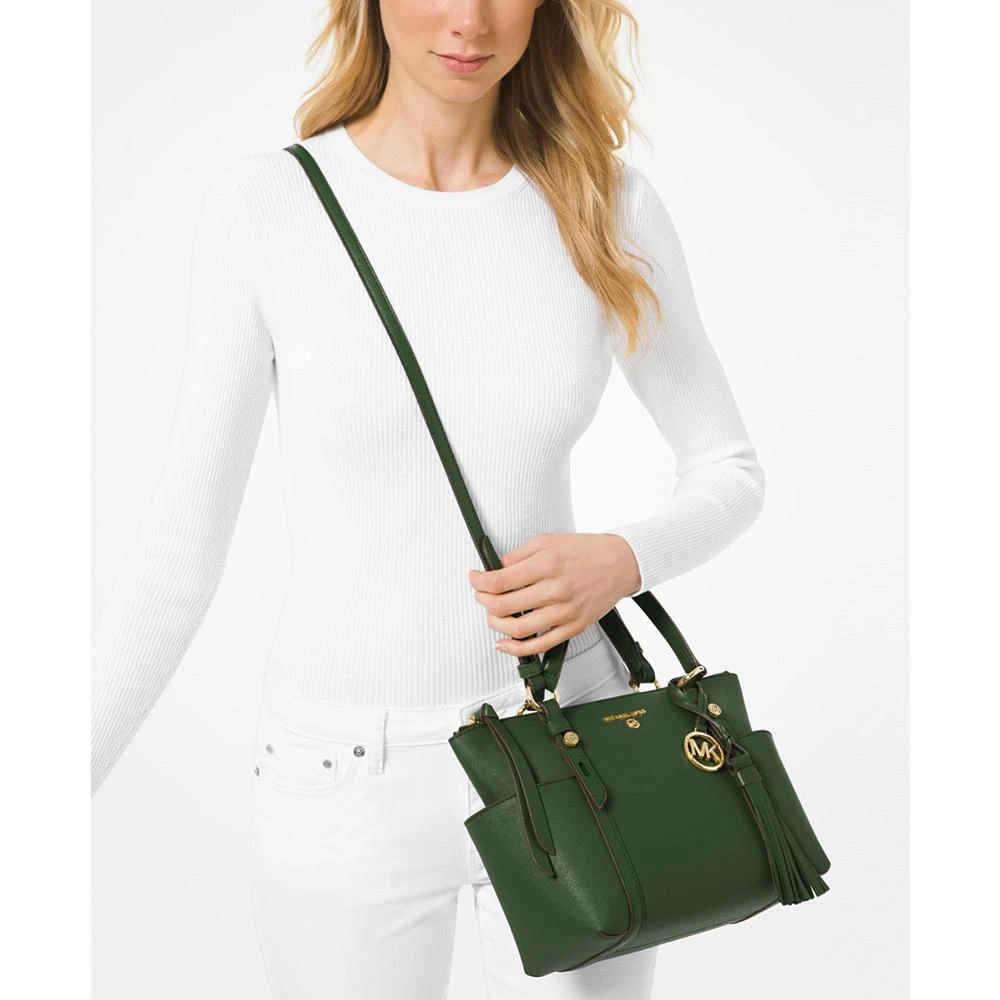 商品Michael Kors|Sullivan Small Convertible Top Zip Leather Tote,价格¥869,第3张图片详细描述