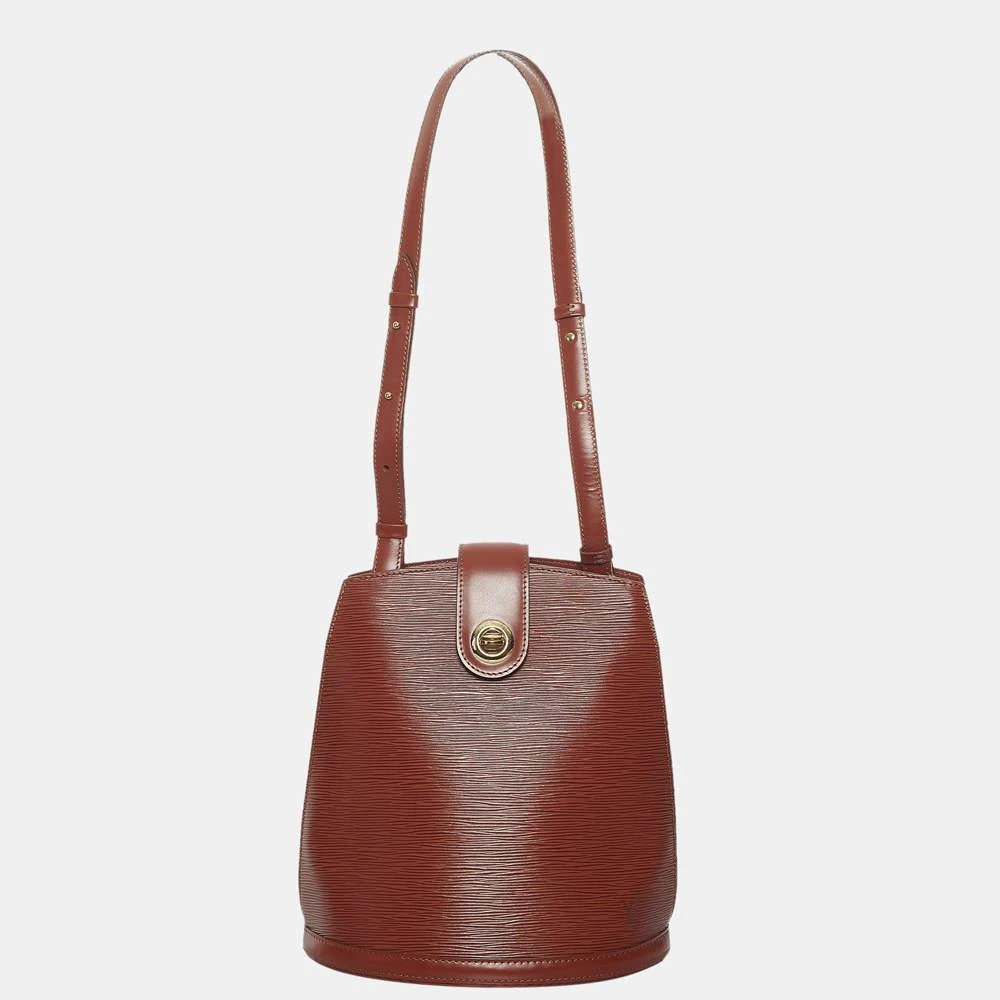 商品[二手商品] Louis Vuitton|Louis Vuitton Brown Epi Cluny,价格¥5991,第1张图片