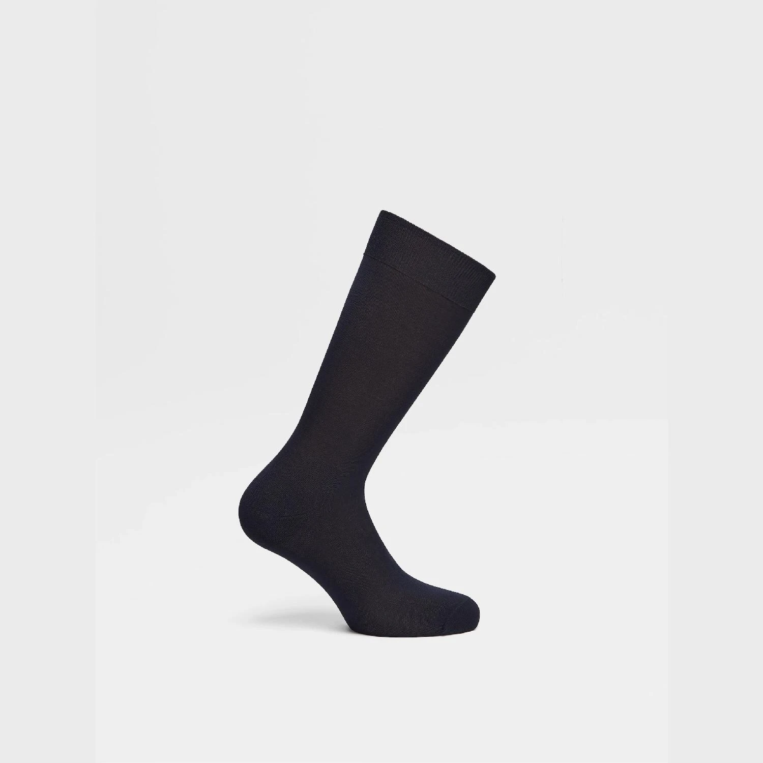 包邮包税【预售7天发货】 ZEGNA杰尼亚 23秋冬 男士 袜子 Navy Blue Cotton Socks N4V40-012-402 商品