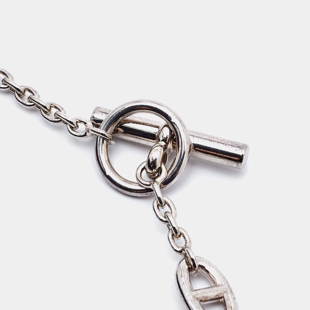 商品[二手商品] Hermes|Hermès Sterling Silver Farandole Long Toggle Necklace,价格¥10254,第5张图片详细描述