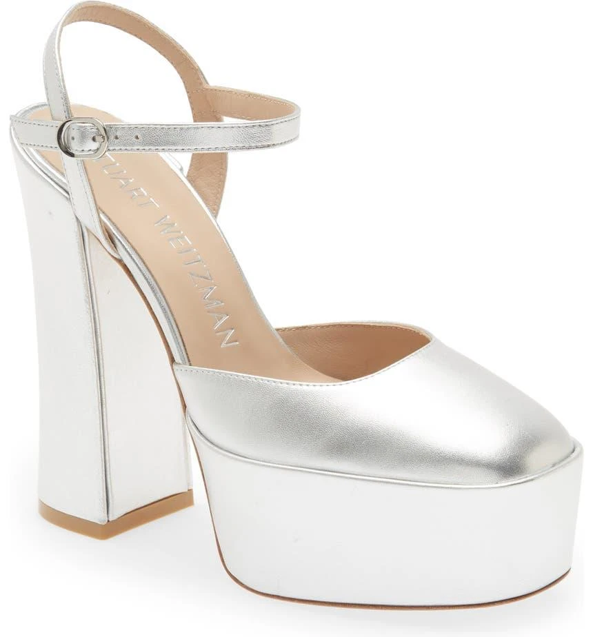 商品Stuart Weitzman|Skyhigh 145 Platform Pump,价格¥1652,第1张图片