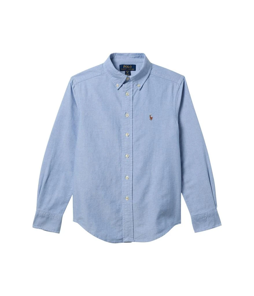 商品Ralph Lauren|大童款 棉质牛津衬衣,价格¥447,第1张图片