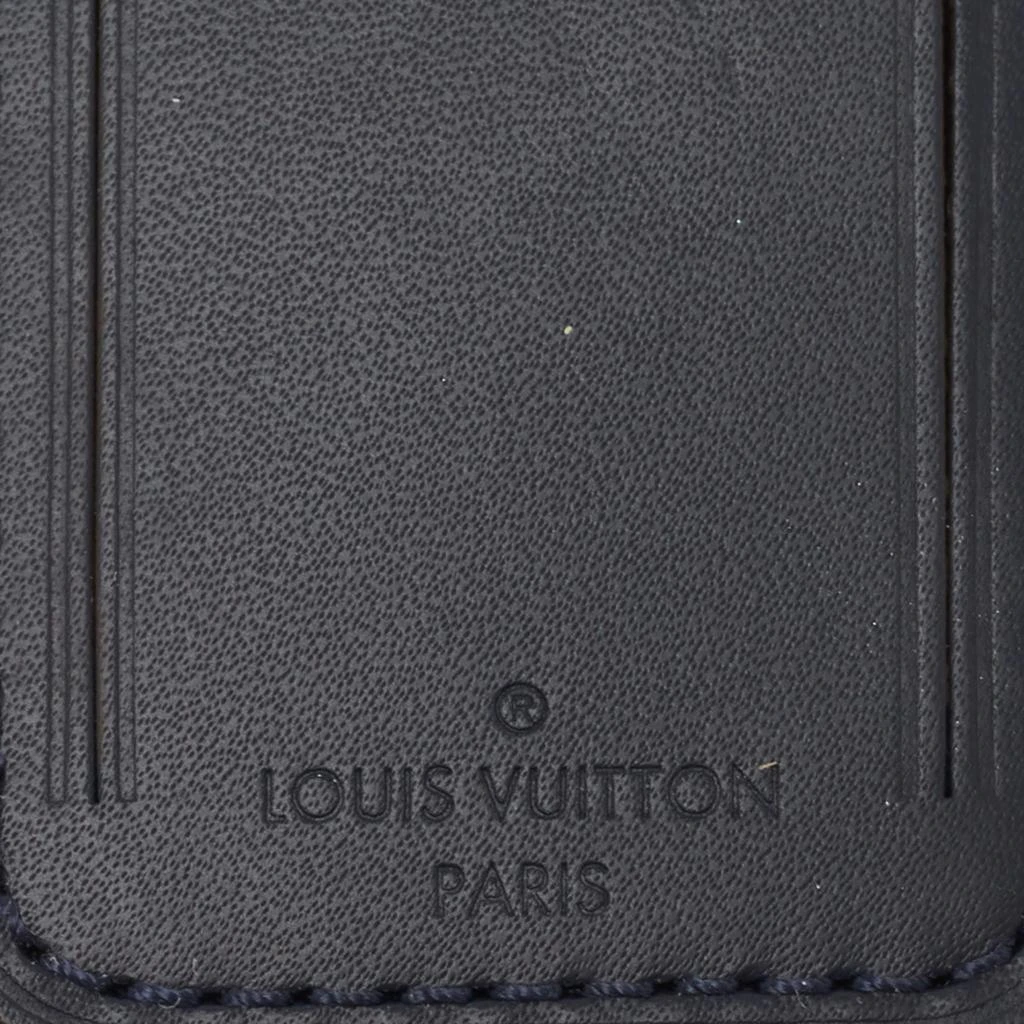 商品[二手商品] Louis Vuitton|Louis Vuitton Blue Leather Luggage Name Tag,价格¥1078,第3张图片详细描述