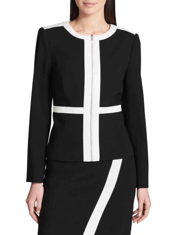 商品Calvin Klein|Contrast Zip Jacket,价格¥434,第1张图片