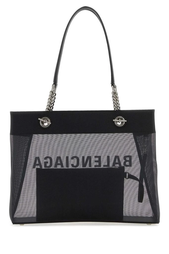 商品Balenciaga|Balenciaga Logo Printed Medium Tote Bag,价格¥9381,第2张图片详细描述