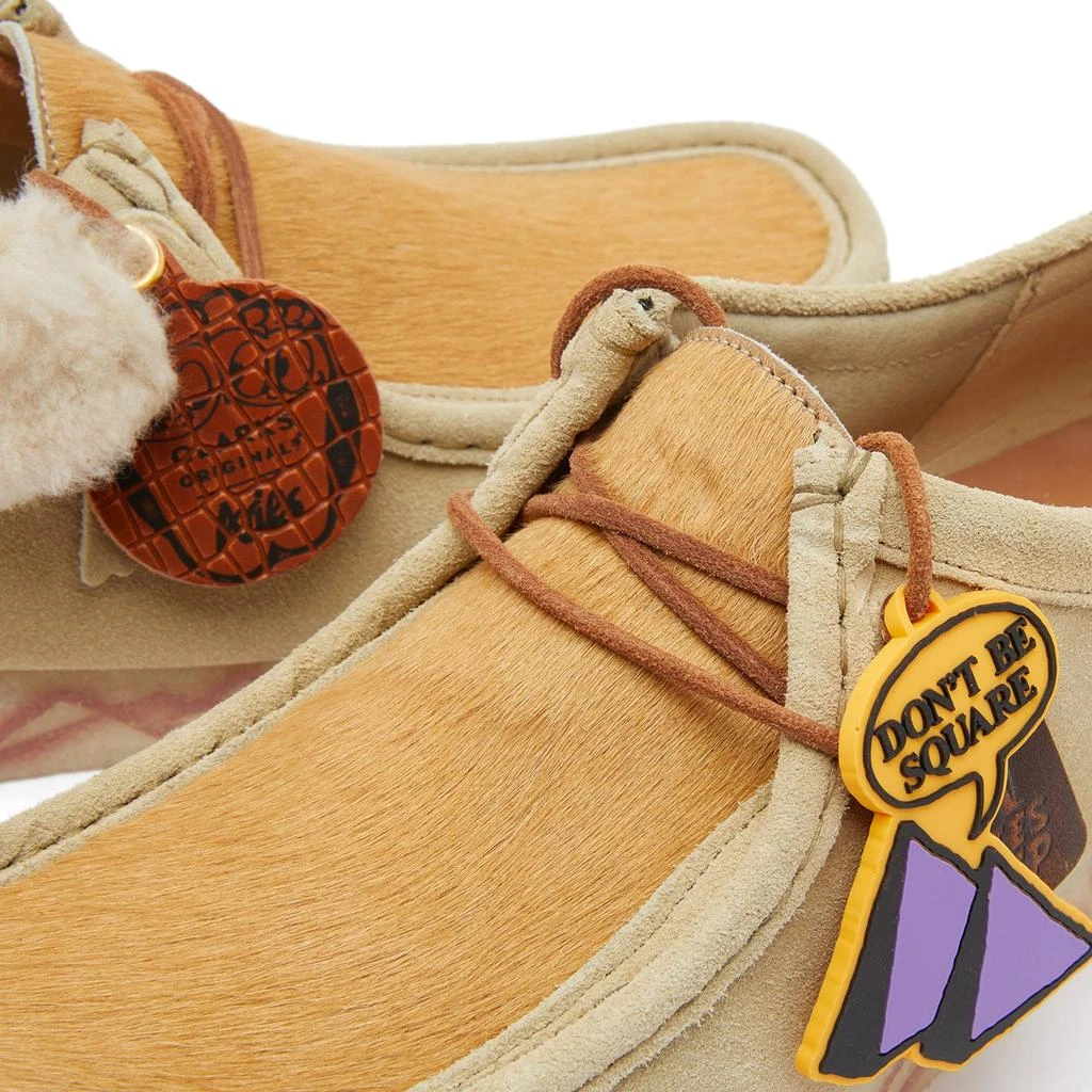 商品Clarks|男款 Aries Wallabee联名 沙漠鞋,价格¥818,第4张图片详细描述