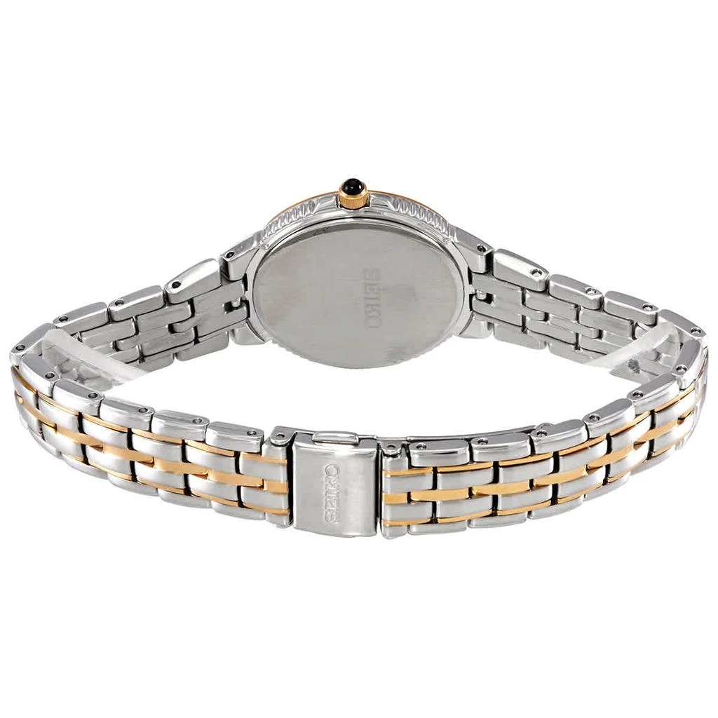 商品Seiko|Seiko Essentials Silver Dial Two-tone Ladies Watch SUP394,价格¥1204,第3张图片详细描述