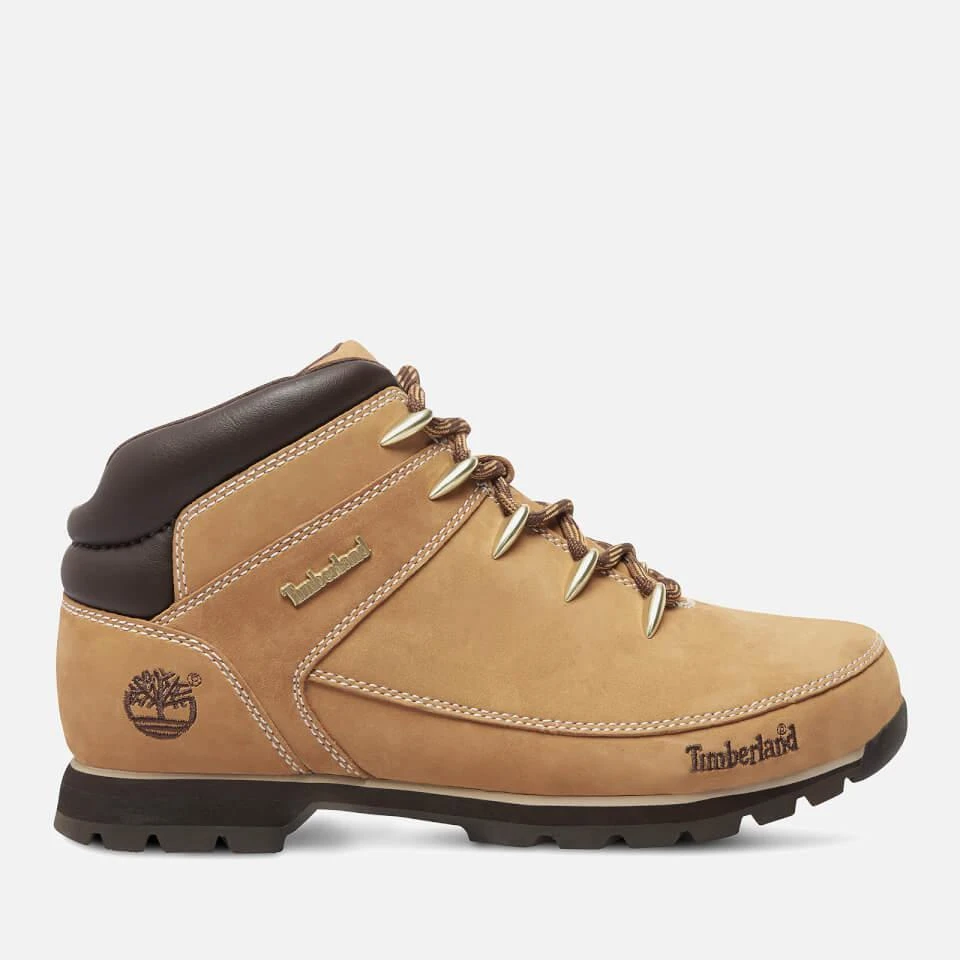 商品Timberland|TIMBERLAND MEN'S EURO SPRINT LEATHER HIKER STYLE BOOTS - WHEAT,价格¥758,第1张图片