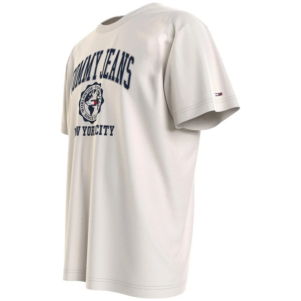 商品Tommy Hilfiger|Men's College Logo Short Sleeve T-shirt,价格¥114,第3张图片详细描述