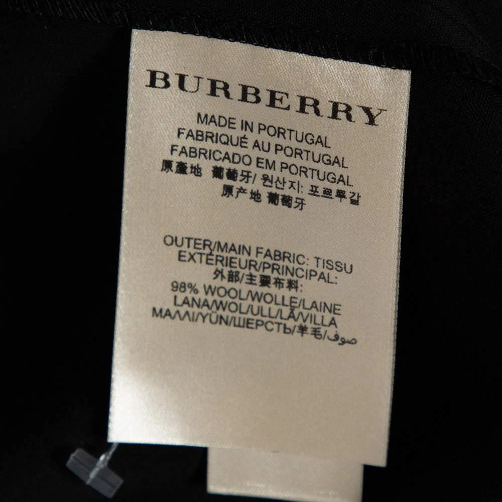 Burberry London Black Wool Blend Tailored Trousers S 商品